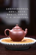 《小禅意》宜兴紫砂壶手工助理工艺美术师紫泥壶茶壶茶具