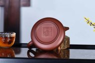 《卡盖石瓢》宜兴紫砂壶名家实力派名家纯手工茶壶石瓢底槽青