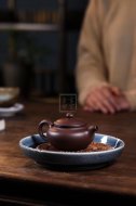 《小仿古》紫砂壶宜兴实力派名家纯手工紫泥仿古泡茶壶