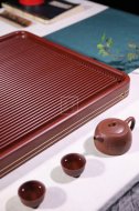 《红汉金边胶木茶盘》宜兴紫砂壶胶木纯手工泡茶壶特价茶具