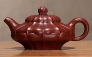 《合菱》宜兴紫砂壶工艺美术师全手工大红袍泡茶壶合菱茶具