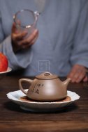 《石瓢》宜兴紫砂壶实力派名家原矿石瓢紫砂茶具青段壶