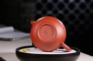 《如意祥龙》宜兴纯高级工艺美术师全手工红皮龙紫砂壶宫灯茶具