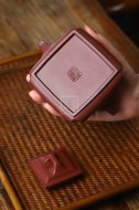《抽角石瓢》宜兴紫砂壶全手工茶壶底槽青石瓢