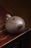 《金瓜玉乳》宜兴紫砂壶手工青段石瓢泡茶壶茶具