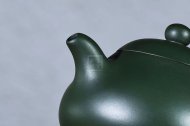《三足乳丁》民国绿清全手工老师作品收藏乳鼎