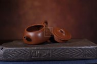 《宽口石瓢》宜兴紫泥紫砂壶纯手工茶壶茶具
