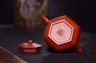 《大彬六方》紫砂壶宜兴工艺美术师手工纯泡茶壶茶具大红袍大彬六方