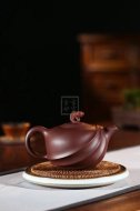 《博海浪击》宜兴紫砂壶工艺美术师手工茶壶紫泥创新壶