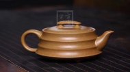 《步步高升》宜兴紫砂壶工艺美术师手工黄金段茶壶