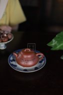 《乐在瓢饮》宜兴紫砂壶高级工艺美术师手工底槽青泡茶壶具石瓢