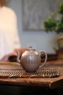 《橄榄》宜兴紫砂壶全手工青灰段泥