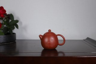 《龙蛋》宜兴紫砂壶龙蛋大红袍泡茶壶