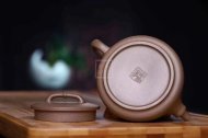 《竹节石瓢》宜兴紫砂壶茶壶石瓢茶具全手工段泥
