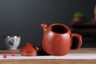 《秦权》宜兴紫砂壶工艺美术师纯手工大红袍中壶茶具泡茶壶秦权