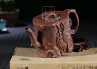 《松桩》宜兴紫砂壶高级工艺美术师全手工名家底槽青茶壶茶杯家用功夫茶具套装