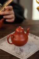 《全手工暮古思亭壶》紫砂壶宜兴手工泡茶壶思亭茶具大红袍茶壶