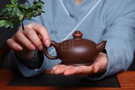 《一团和气》宜兴紫砂壶全手工泡茶壶工艺美术师大师紫泥