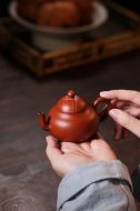 《梨形》宜兴紫砂壶实力派名家纯手工朱泥泡茶壶梨形茶具