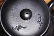 《仿古》宜兴紫砂壶高级工艺美术师手工茶壶茶具天青泥仿古
