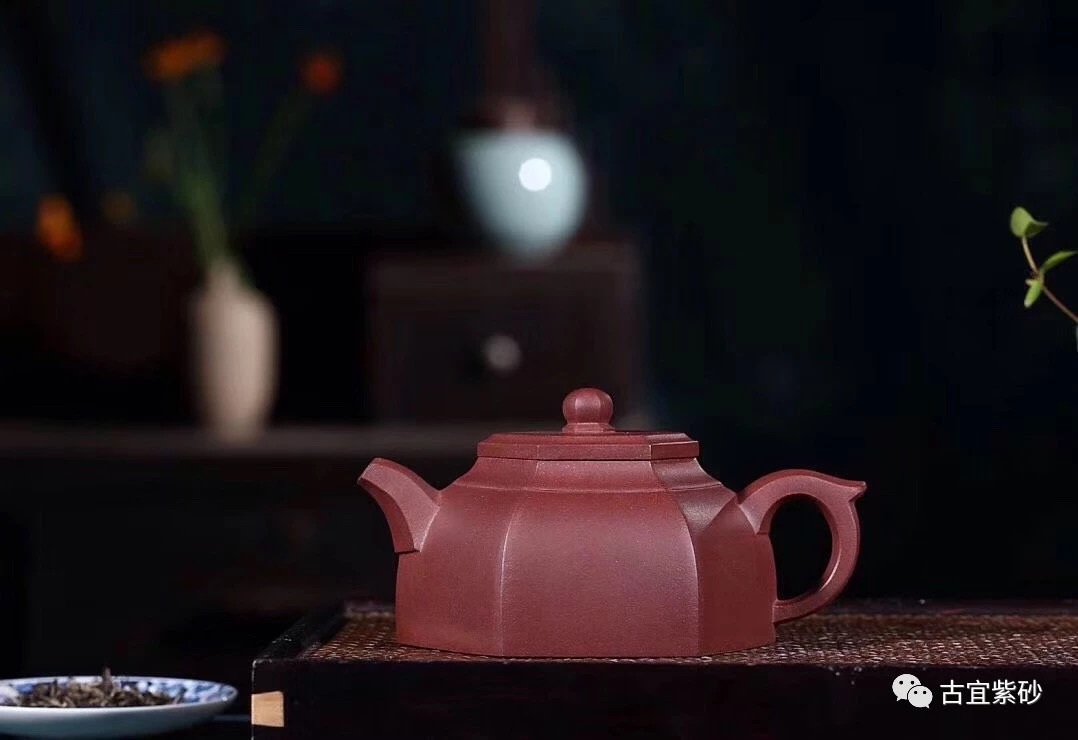 紫砂六方壶,紫砂方壶