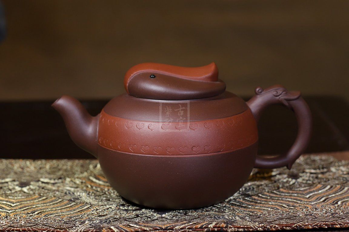 時代　火鉢　三足獅子耳瓶掛　煎茶道具　時代物　黄銅手あぶり