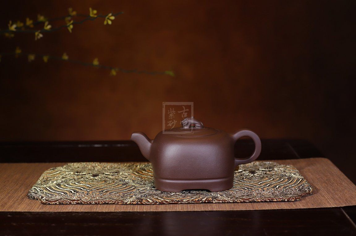 《四季平安》宜兴紫砂壶工艺美术师手工紫泥茶壶茶具紫砂泡茶