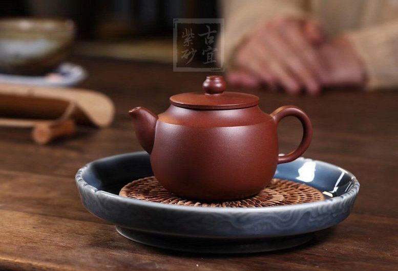 《玲珑》宜兴紫砂壶紫泥实力派名家全手工茶壶茶具
