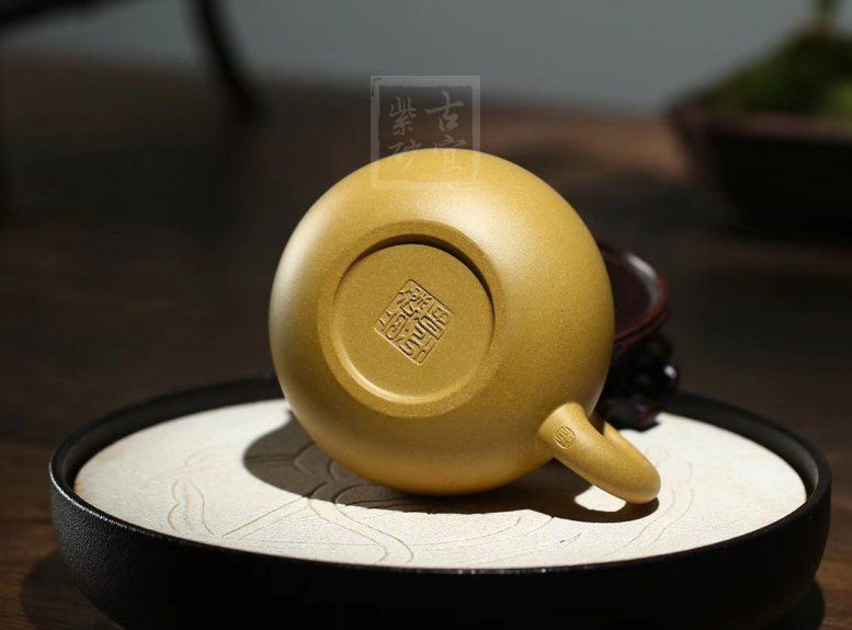 西施套组宜兴紫砂壶工艺美术师纯手工黄金段西施茶壶紫砂茶具|正品