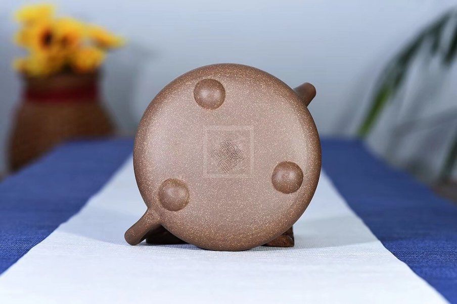 《虾趣石瓢》宜兴青段泥紫砂壶实力派名家全手工石瓢茶壶 - 点击图像关闭