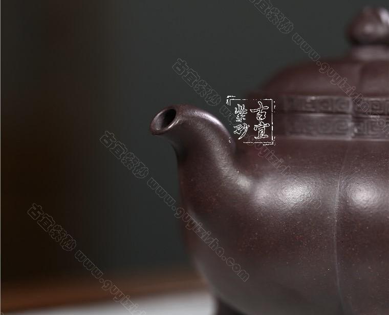 三足如意|正品郁晴紫砂壶价格|紫泥300CC 三足如意|正品郁晴紫砂壶价格|紫泥300CC