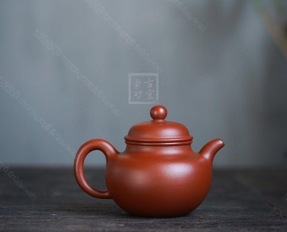 掇球|正品余丽娟紫砂壶价格|朱泥190cc