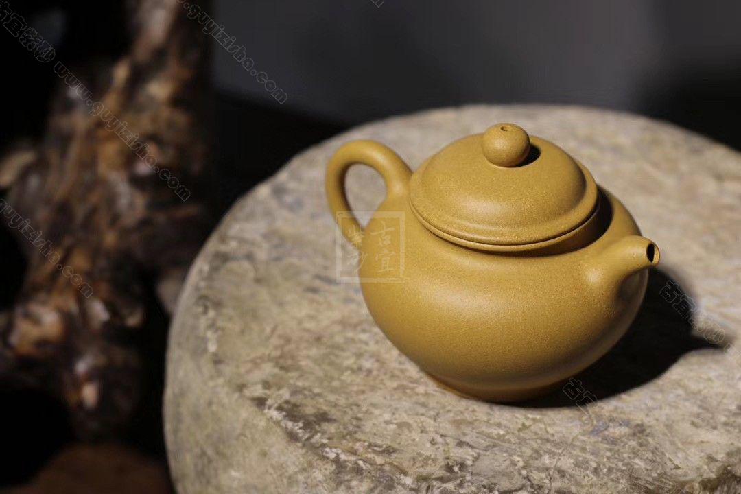 掇只|正品吴建强紫砂壶价格|黄金段220cc