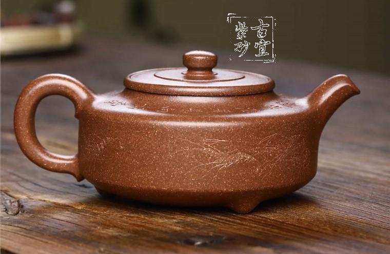 周盘|正品王洪星紫砂壶价格|紫玉金砂290CC