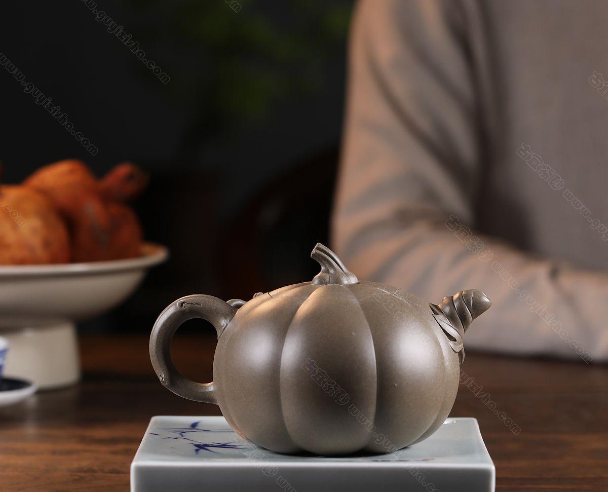 南瓜|正品孙涛紫砂壶价格|青段400cc