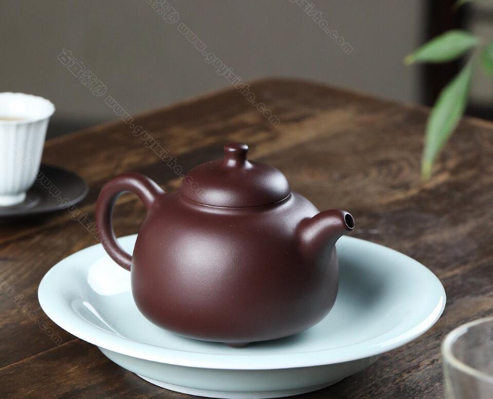 底槽清│三足乳鼎│顧建芬│國家級高級工藝美術師│小壺仙紫砂壺