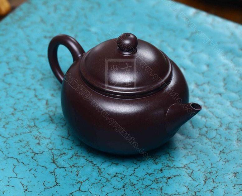 水平|正品王其明紫砂壶价格|100目紫泥210cc