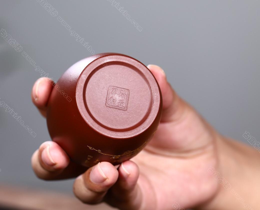 中国美術 紫砂盆栽鉢植木鉢 梅蘭竹紋樣四角紫砂鉢 紅雨刻 萬木迎春 千枝競放 中国美術 紫砂盆栽鉢植木鉢 梅蘭竹紋樣四角紫砂鉢 紅雨刻