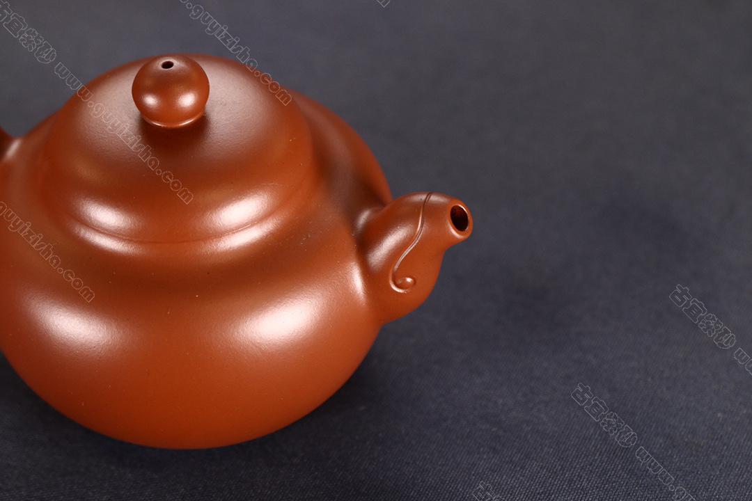 凤鸣壶|正品穆明龙紫砂壶价格|红泥280CC