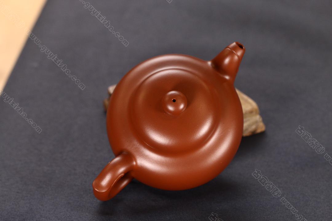 凤鸣壶|正品穆明龙紫砂壶价格|红泥280CC