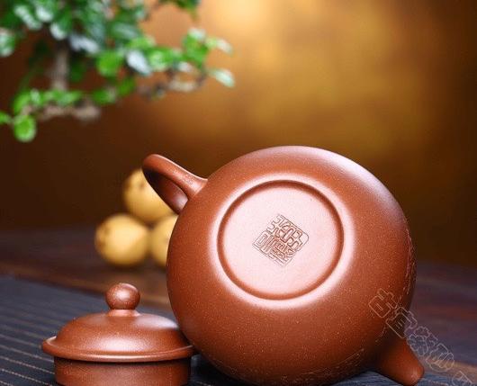 掇只|正品李昌鸿紫砂壶价格|底槽清400CC