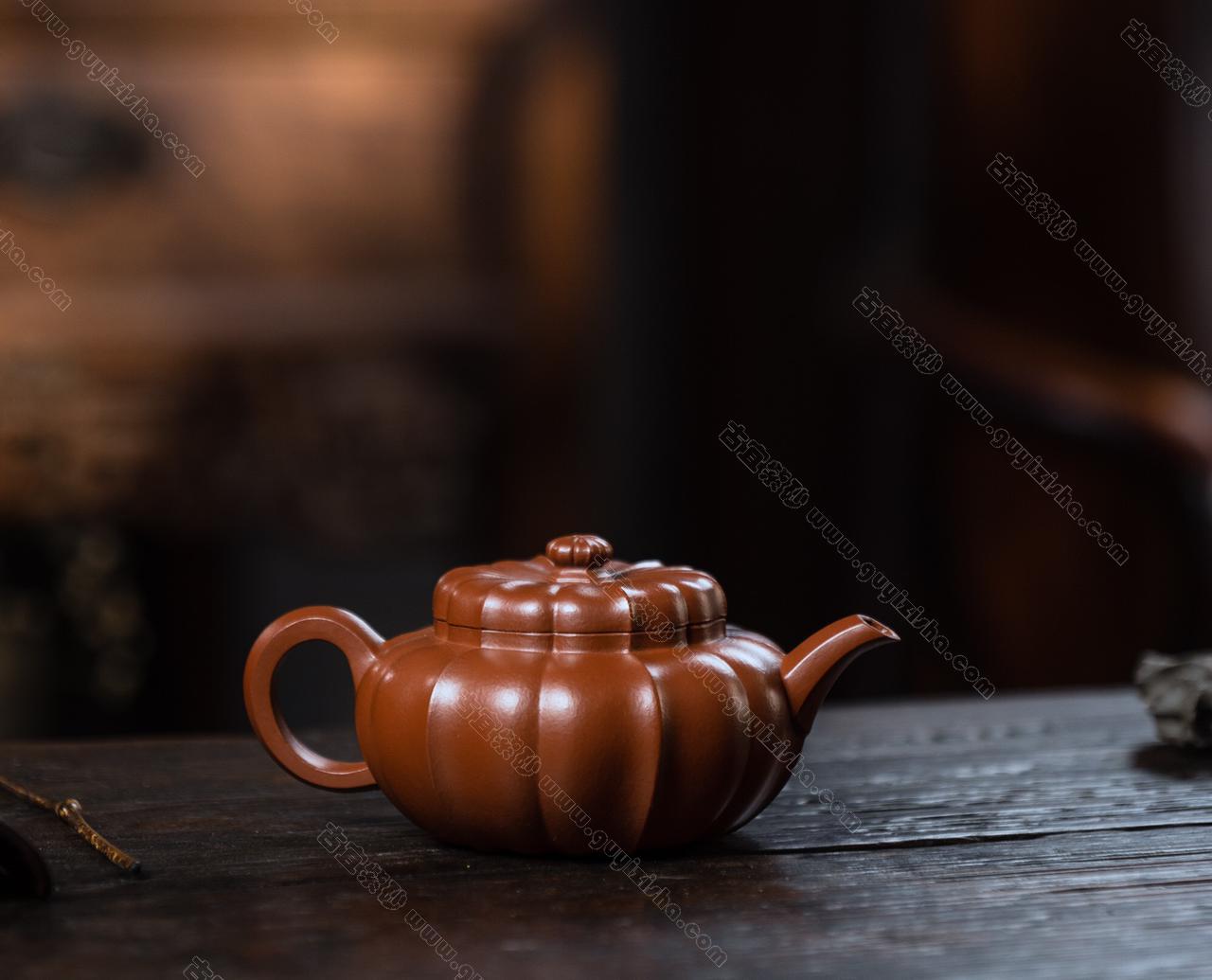 宗仙壺 清宫绝技·珐琅重器朱泥·230cc·程海瑞制- 壺堂砂影宜興紫砂壺