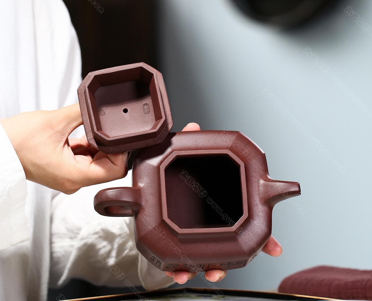 景舟八方|正品蒋亚平紫砂壶价格|底槽清400CC