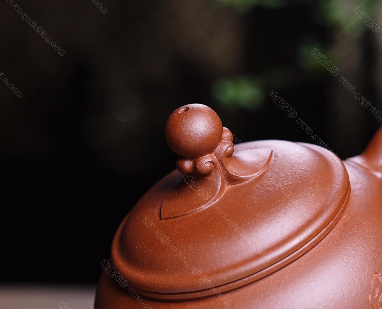 龙珠|正品周伟光紫砂壶价格|清水泥500CC