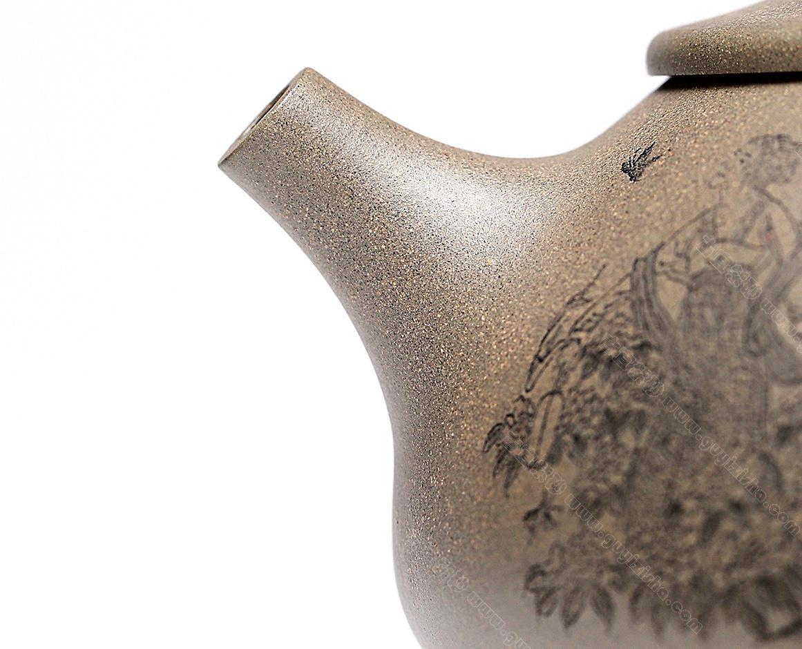 大满瓢金陵十二钗|正品陈富强紫砂壶价格|研究员级高级工艺美术师