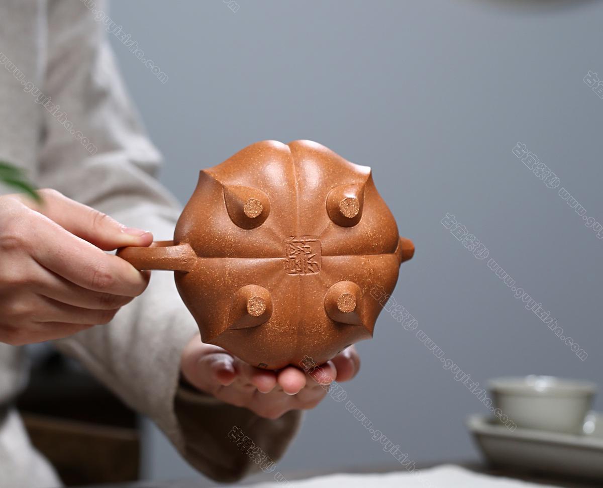 玲珑|正品陶金兰紫砂壶价格|冷金黄泥290CC