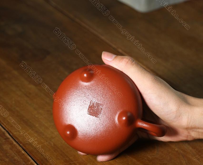 玄珠|正品许华芳紫砂壶价格|朱泥325CC