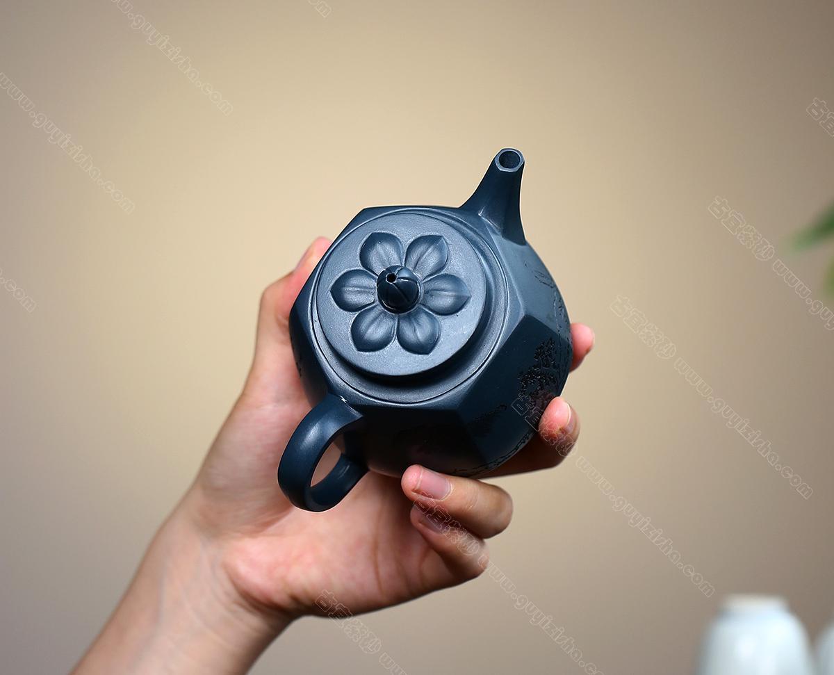 中国帰依壺　MA347 掇球·400cc·龙骨金砂杨义军手制精品佳器- 壺堂砂影宜興紫砂壺