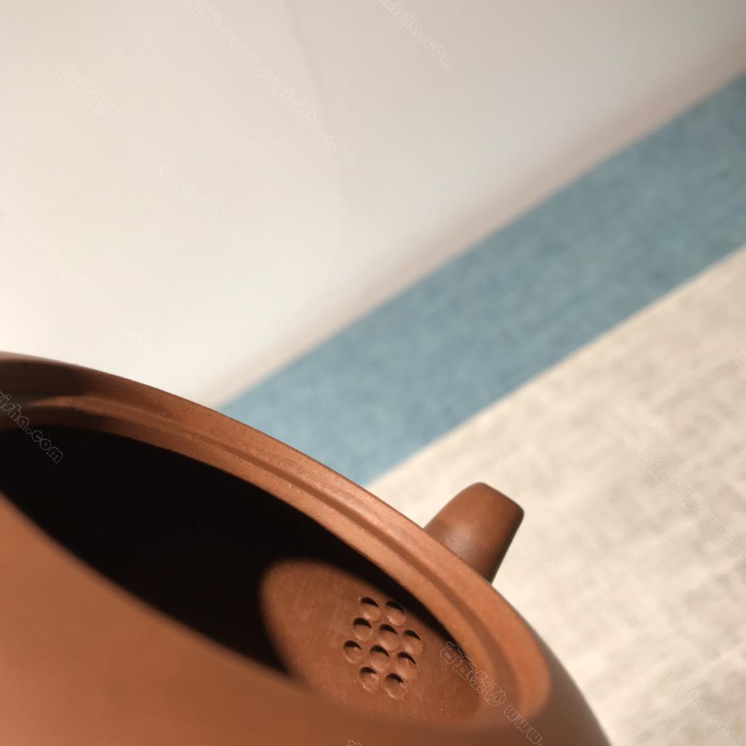 玉兔奔月|正品周军明紫砂壶价格|清水泥300CC