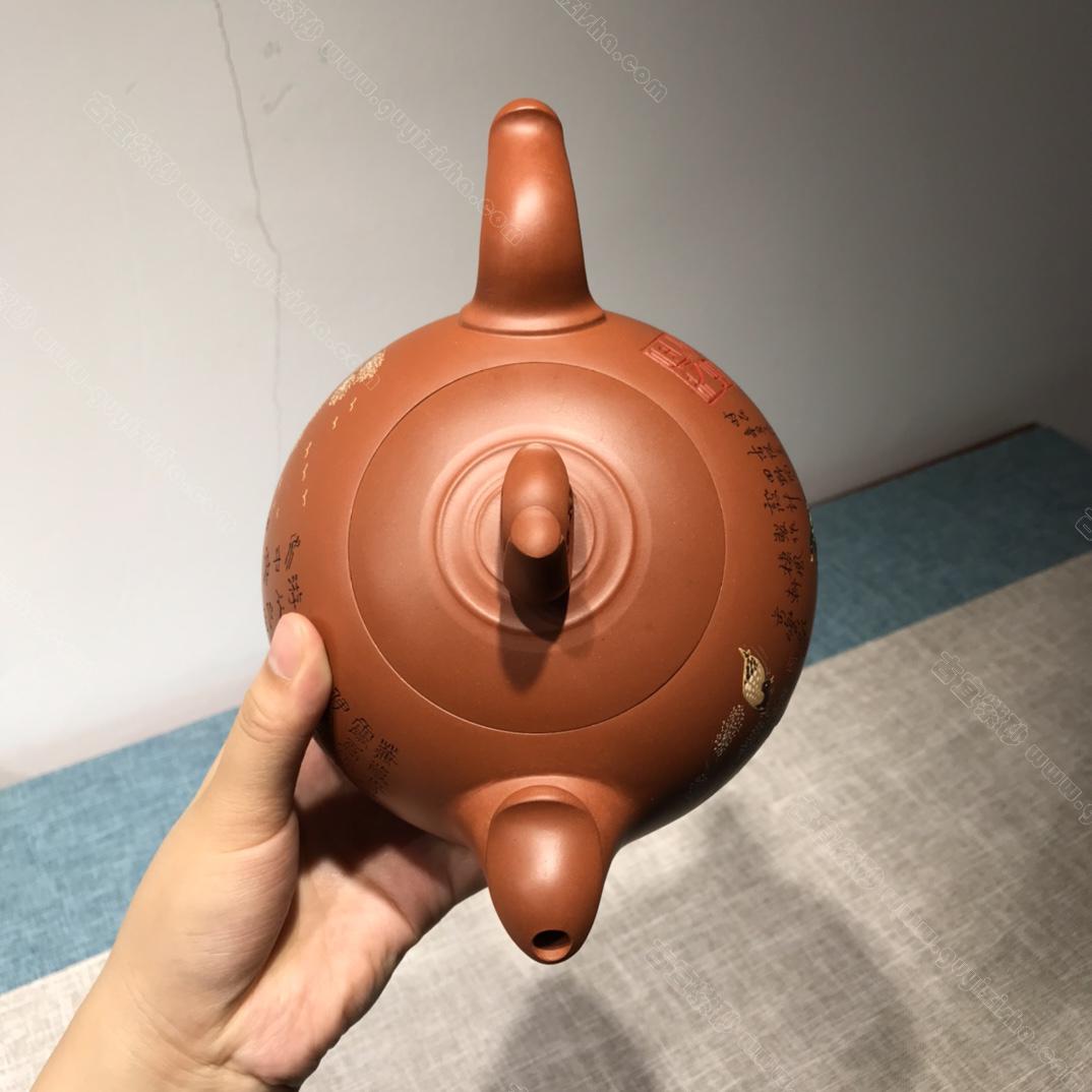 中国　清時代　哥釉水丞　アンティーク　送料込み1123 Amazon.co.jp: 中国 明時代 官窯 釉裏紅五爪龍文偏壺 高さ49cm